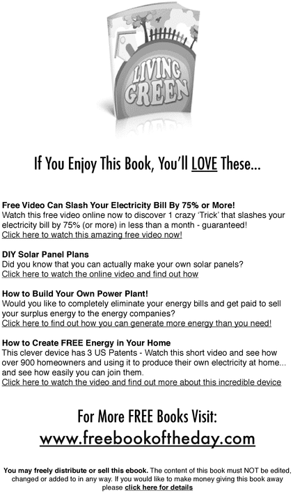 Product picture Living Green Tips And Tricks